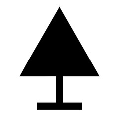 Fototapeta premium 3d graphic of a black and white icon