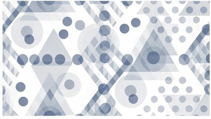 Colorful abstract background with different geometric patterns
