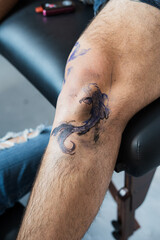 Tattooing Process – Focus and Precision