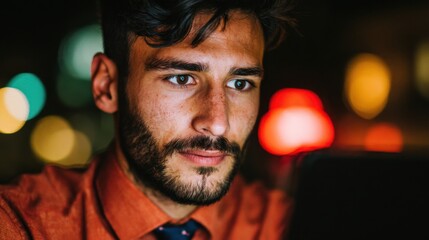 Portrait of a Mature Man with a Beard - Masculinity