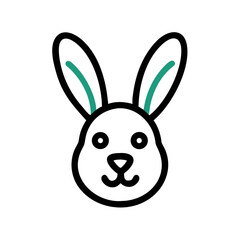 Abstract teal arches on black background, minimalist design and copy space.