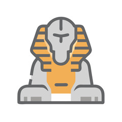 Egyptian Sphinx Icon: Ancient Egypt, Guardian Symbol, Royalty, and Historical Iconography