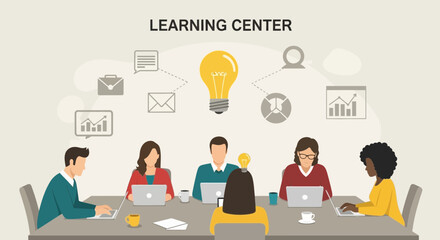 Diverse Group of Professionals Brainstorming Ideas During Creative Business Meeting