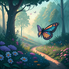 butterfly on a flower