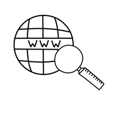 website search symbol icon