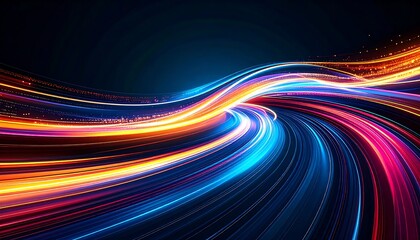 Abstract vibrant light trails (1)