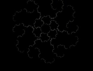 Imaginatory fractal abstract background Image