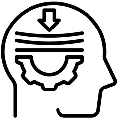 Resilience icon for coaching, business, website, application, printing, document, poster design, etc