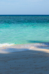 Turquoise Sea and Sandy Beach Seascape