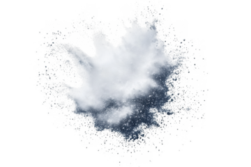 High resolution cloudscape with stormy sky png image for graphic design and compositing, weather element, isolated on transparent background