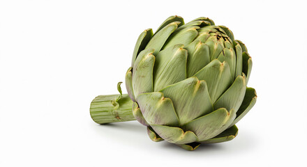 Fototapeta premium artichoke on white background