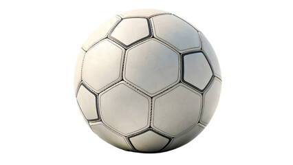 Fototapeta premium Soccer egg isolated on transparent background