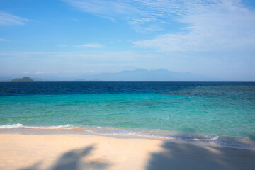 Turquoise Ocean Water at a Tropical Beach