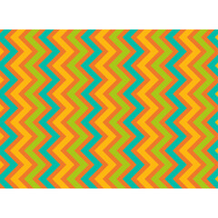 Colored lines zig zag seamless geometric pattern template