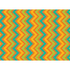 Colored lines zig zag seamless geometric pattern template