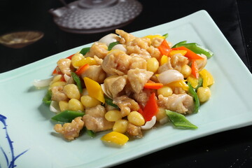 Chinese cuisine, Cantonese cuisine, Double Fruit Palm Treasure