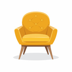 Moderner Sessel im Retro-Stil
