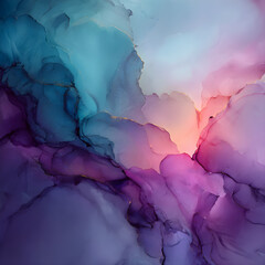 Ethereal Dance of Colors: An Abstract Watercolor Journey of Emotion and Interpretation