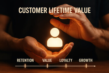 Customer lifetime value retention loyalty growth and relationship drive success through trust and commitment