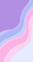 Abstract pastel waves