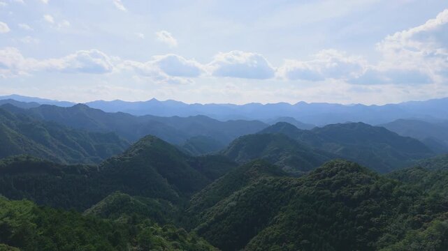 熊野三千六百峰 果無山脈 大塔山 Sacred Sunset over Kumano&rsquo;s Hatenashi Mountains &ndash; Mount Otou, Wakayama Prefecture