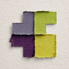 Paper Shapes Composition