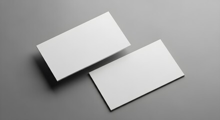 Elegant business card mockup to showcase your modern brand identity and professional design concepts