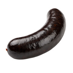 Fresh hot red chili pepper, sausage, and eggplant food on a white background