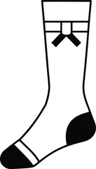 winter boots vector illustration