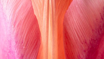 Close-up of tulip petals