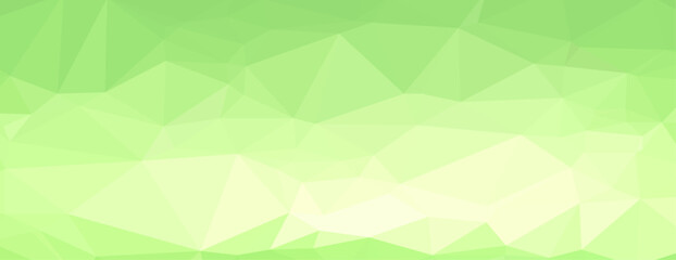 Abstract Geometric Low Poly Background Green Fresh Modern Digital Design Template Eco Friendly Innovation