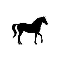 silhouette of a horse sign with transparent background PNG and JPEG image