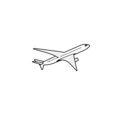 airplane with transparent background PNG and JPEG image	