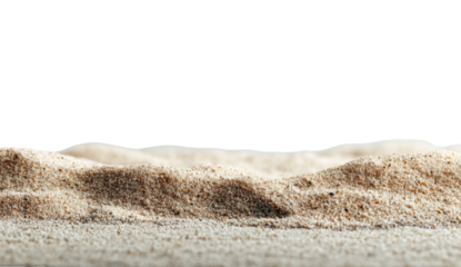 Beige sand dunes, low angle, close-up