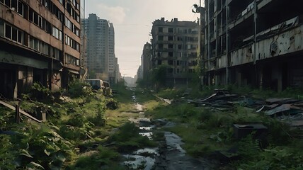 old building in the city