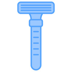 Razor-Blue Outline Icon