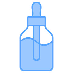 Oil-Blue Outline Icon