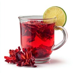 Hibiscus Tea with Lime: A Refreshing Summer Drink