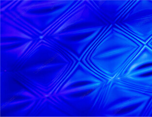 Fluid Iridescent Pattern in Blue Holographic Style

