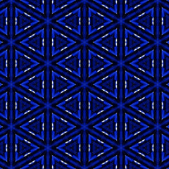 Abstract Pattern – Seamless Vector Texture with Bold Edges