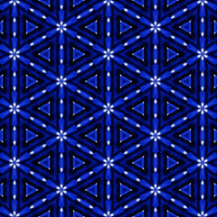 Abstract Pattern – Seamless Vector Texture with Bold Edges