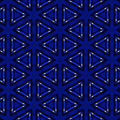 Abstract Pattern – Seamless Vector Texture with Bold Edges