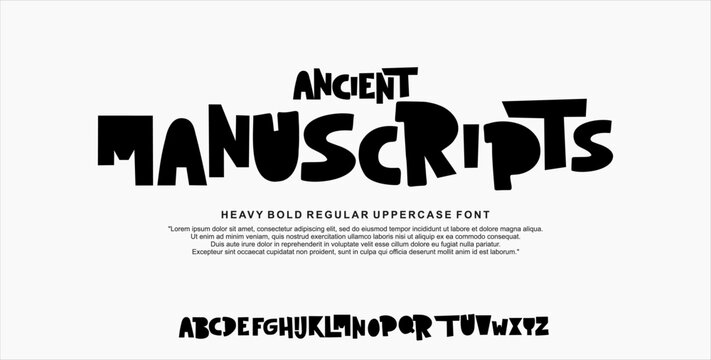 Modern Bold Groovy Font. Typography urban style alphabet fonts for fashion, sport, technology, digital, movie, logo design, vector illustration, uppercase