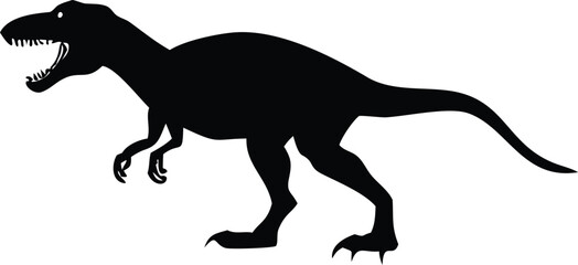dinosaur Silhouette Design