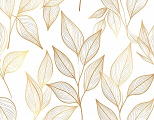 Hand drawn floral outline background
2