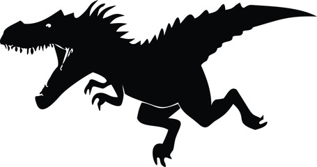 dinosaur Silhouette Design