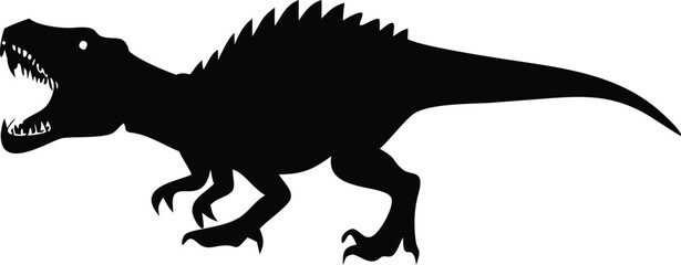 dinosaur Silhouette Design
