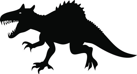dinosaur Silhouette Design