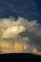 beautiful big clouds in the sky