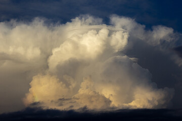 Obraz premium beautiful big clouds in the sky